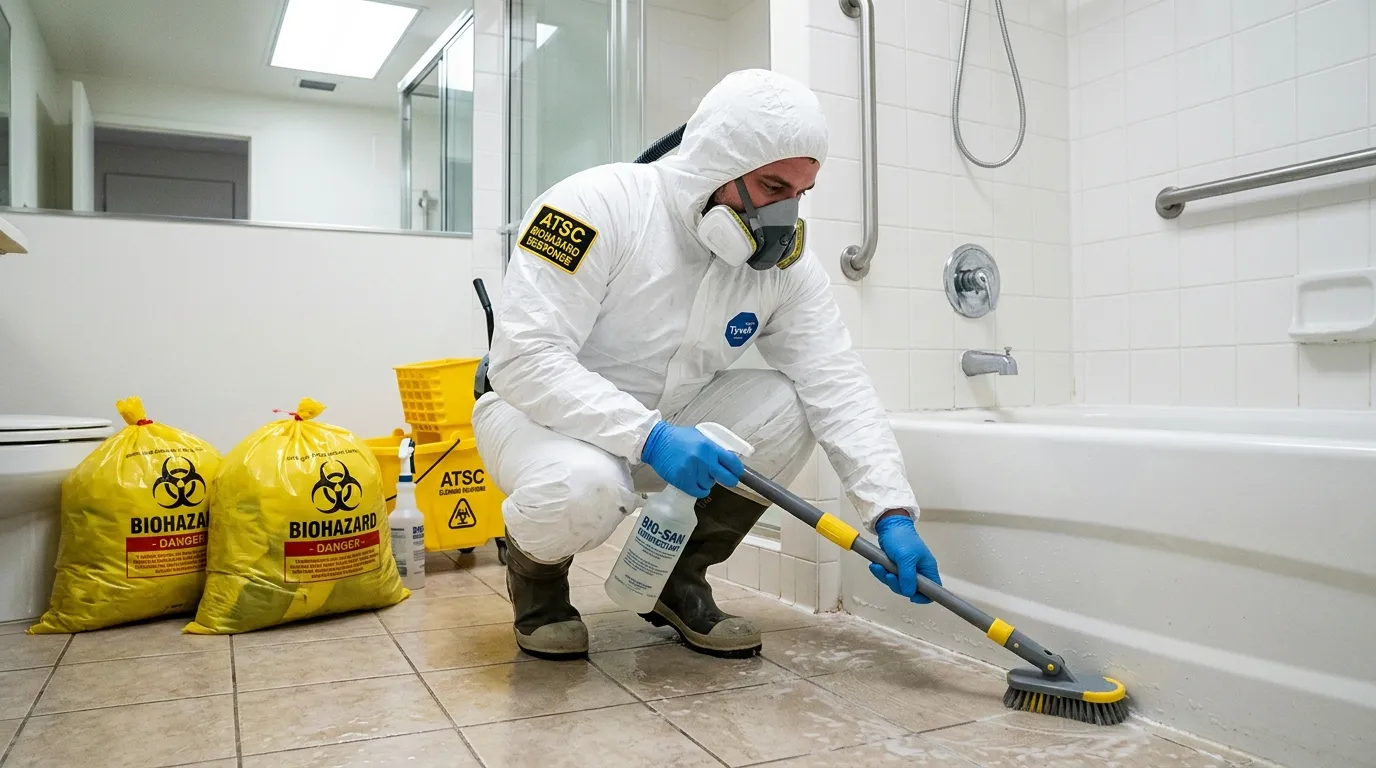 Decontamination equipment deployed for Blood Cleanup in Milford Mill